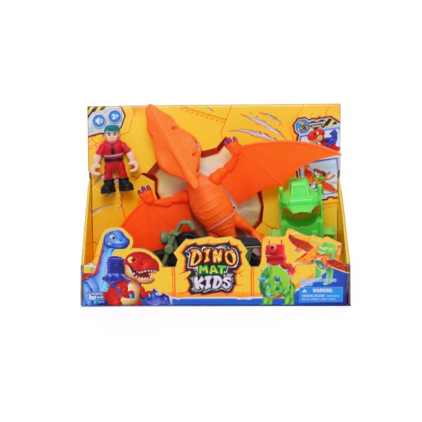 Pterodactyl With Sound And Figure Orange