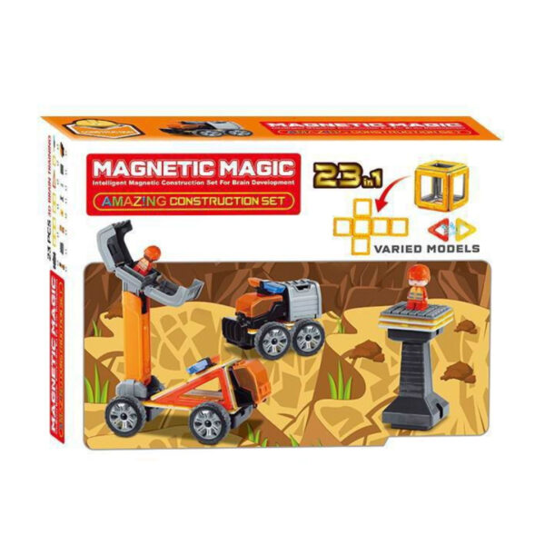 Magnetic Magic Construction Set (23 Pieces)